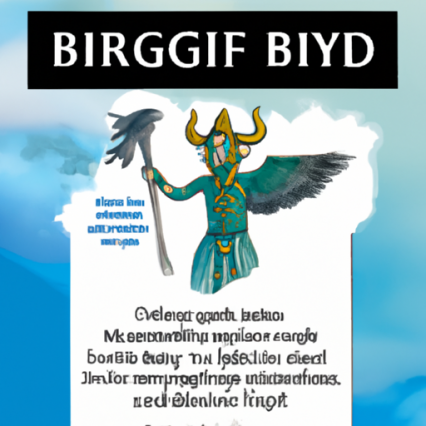2. ‌Die Mythologie zum⁢ Leben erwecken: Eine ​Einführung⁣ in Bragi, den nordischen Gott des Wortes