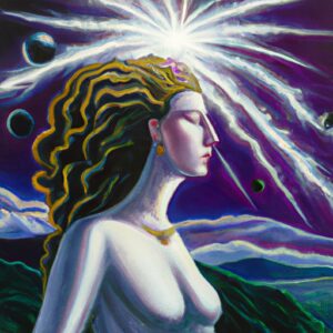 Andromeda: antikes Kunstwerk