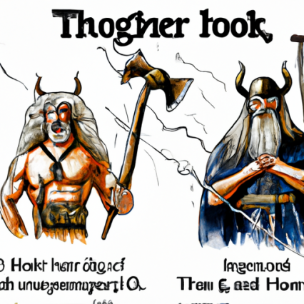 3.‍ Von Odin bis Thor: Die mächtigsten Götter der ⁣nordischen‌ Mythologie