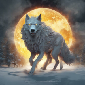 Hati und Skoll – Die Wölfe, die Sonne und Mond verfolgen: Ein faszinierender Blick auf diese mythischen Geschöpfe!