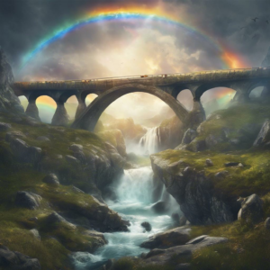 Bifröst – Die Regenbogenbrücke, die Asgard mit Midgard verbindet: Entdecke die faszinierende Welt der nordischen Mythologie!
