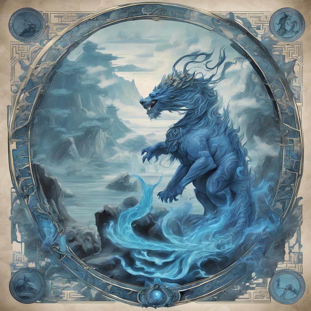 Entdecke das geheimnisvolle blaue Feuer der chinesischen Mythologie: Ein Blick auf faszinierende Legenden!