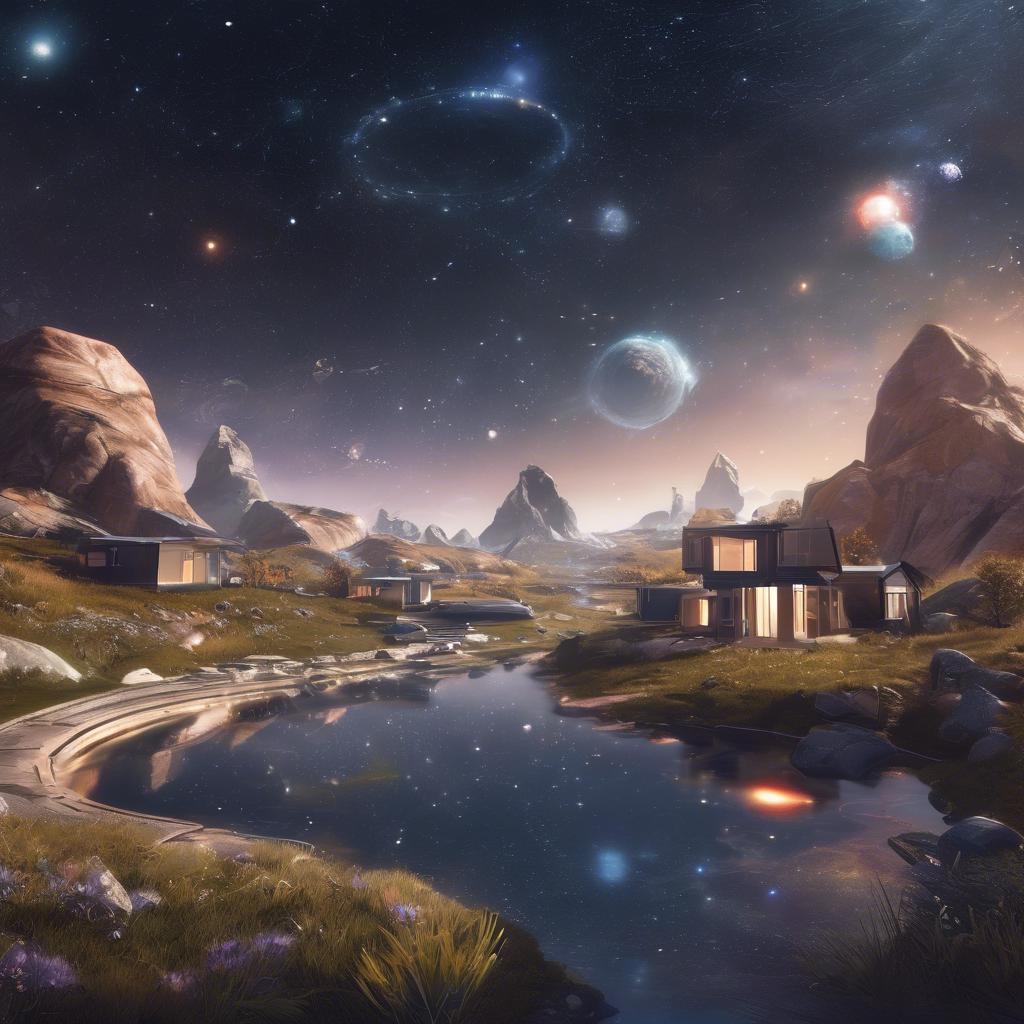 Entdecke Andromeda und ihre Sterne und Planeten: Ein Blick in unsere galaktische Nachbarschaft!