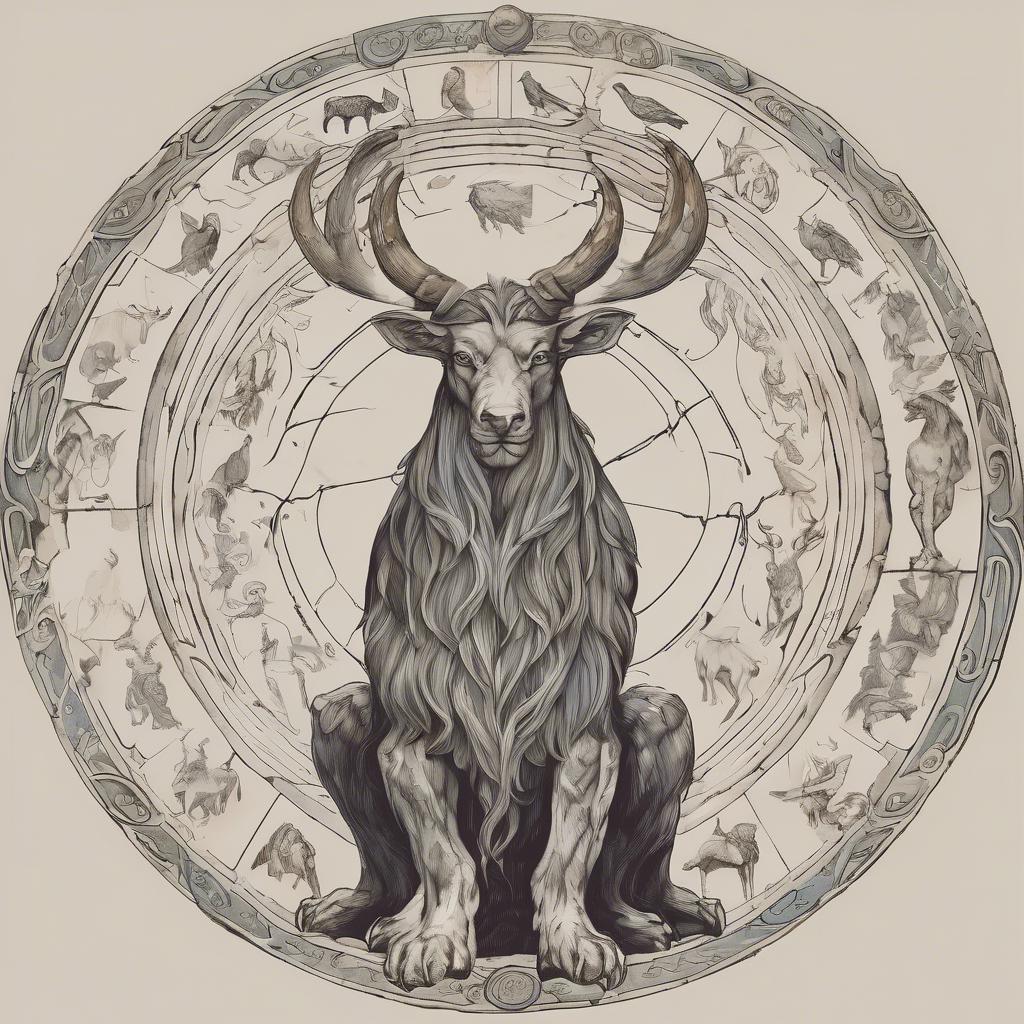 Entdecke die faszinierende Welt von Odins Tieren: Mythologische Begleiter und ihre Bedeutung