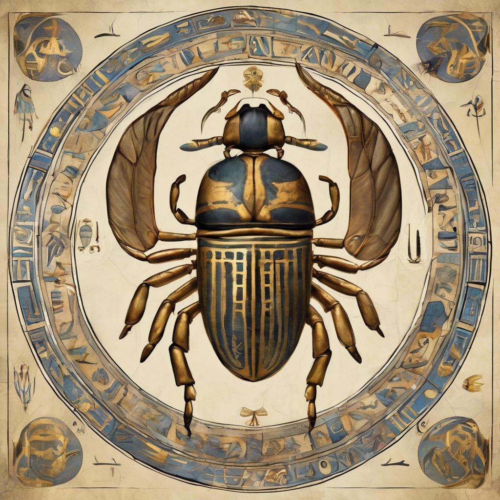 Entdecke die ägyptische Mythologie: Der Scarabäus und seine faszinierende Bedeutung!