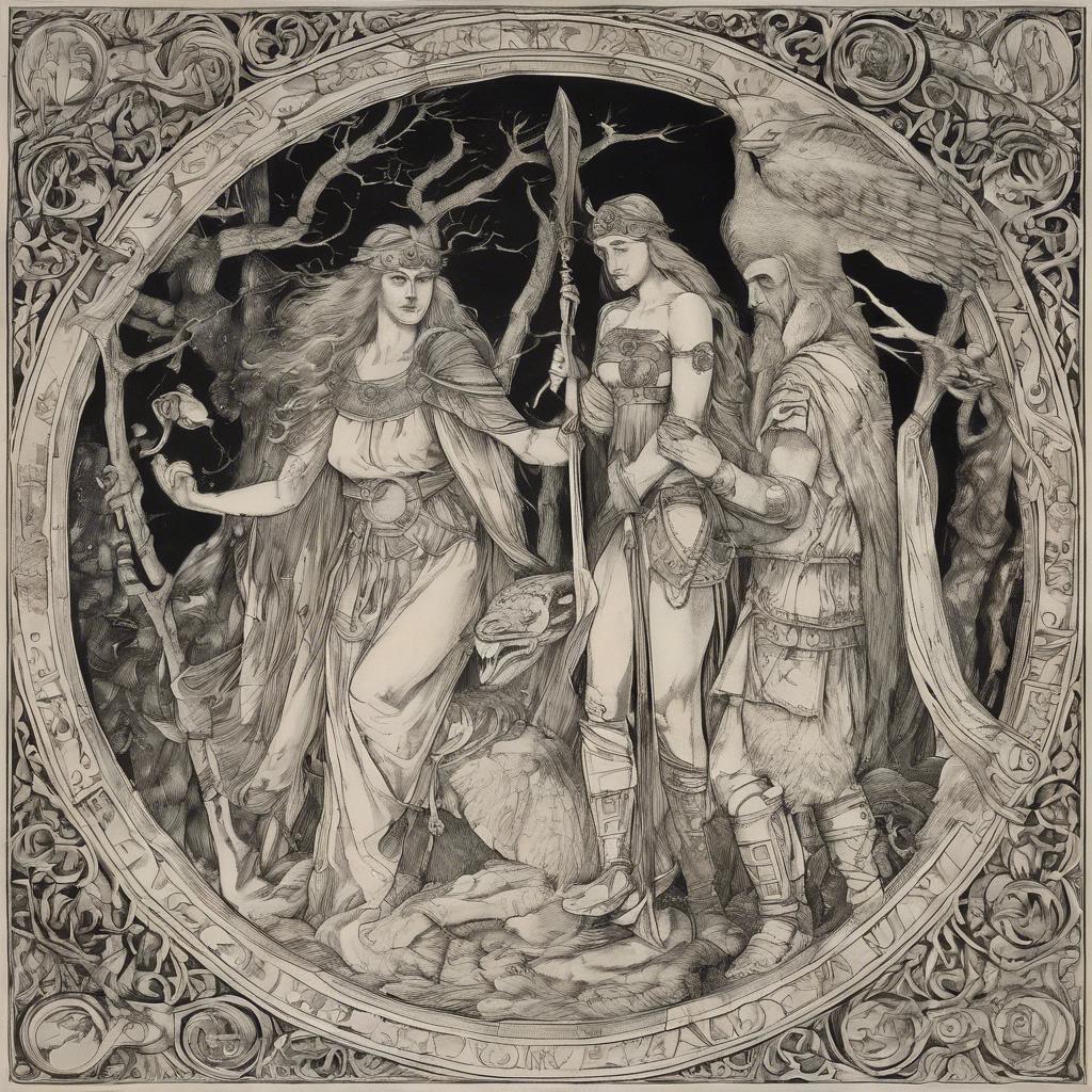 Wer verfasste die Edda? Lass uns gemeinsam auf die Spuren der alten nordischen Mythologie gehen!