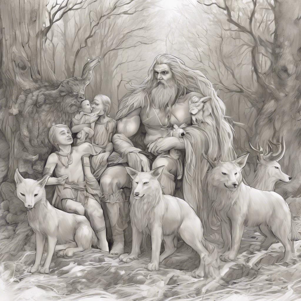 Entdecke die nordische Mythologie: Loki und seine Kinder – Spannende Geschichten für dich!