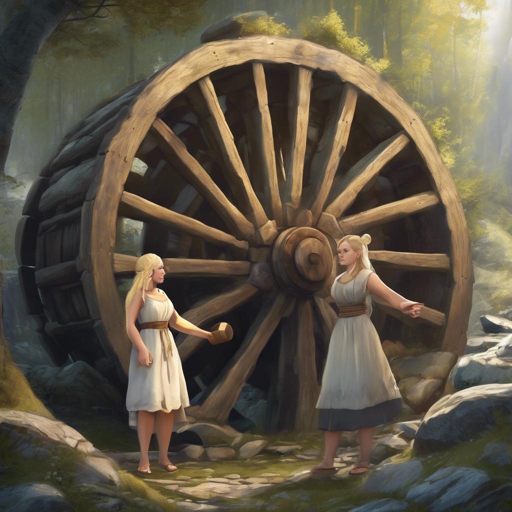 Fenja und Menja – Die Riesenmädchen, die das Mühlrad Grotte drehten: Was du über die Sage wissen musst