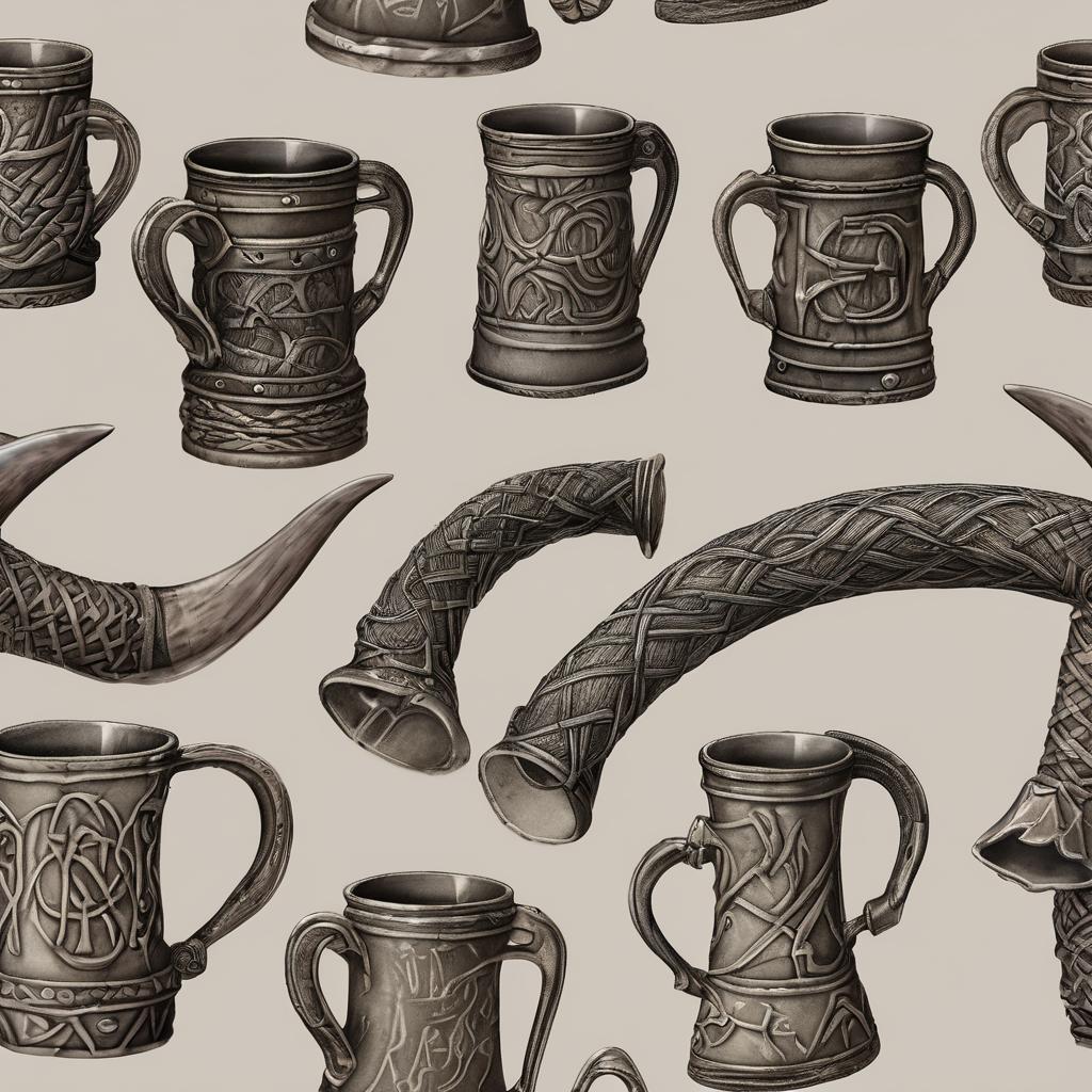 Wikinger-Becher und Trinkhörner: Stilvolle Favoriten