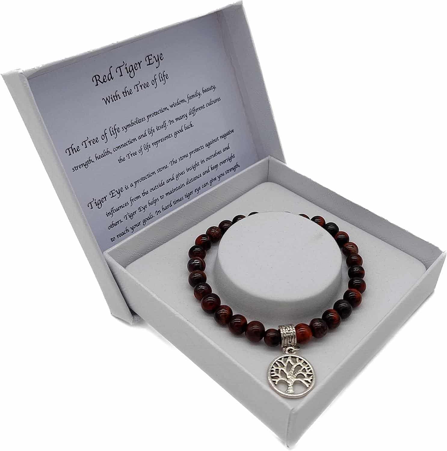 Yggdrasil-Armbänder: Tigerauge, Lava & 7 Chakren