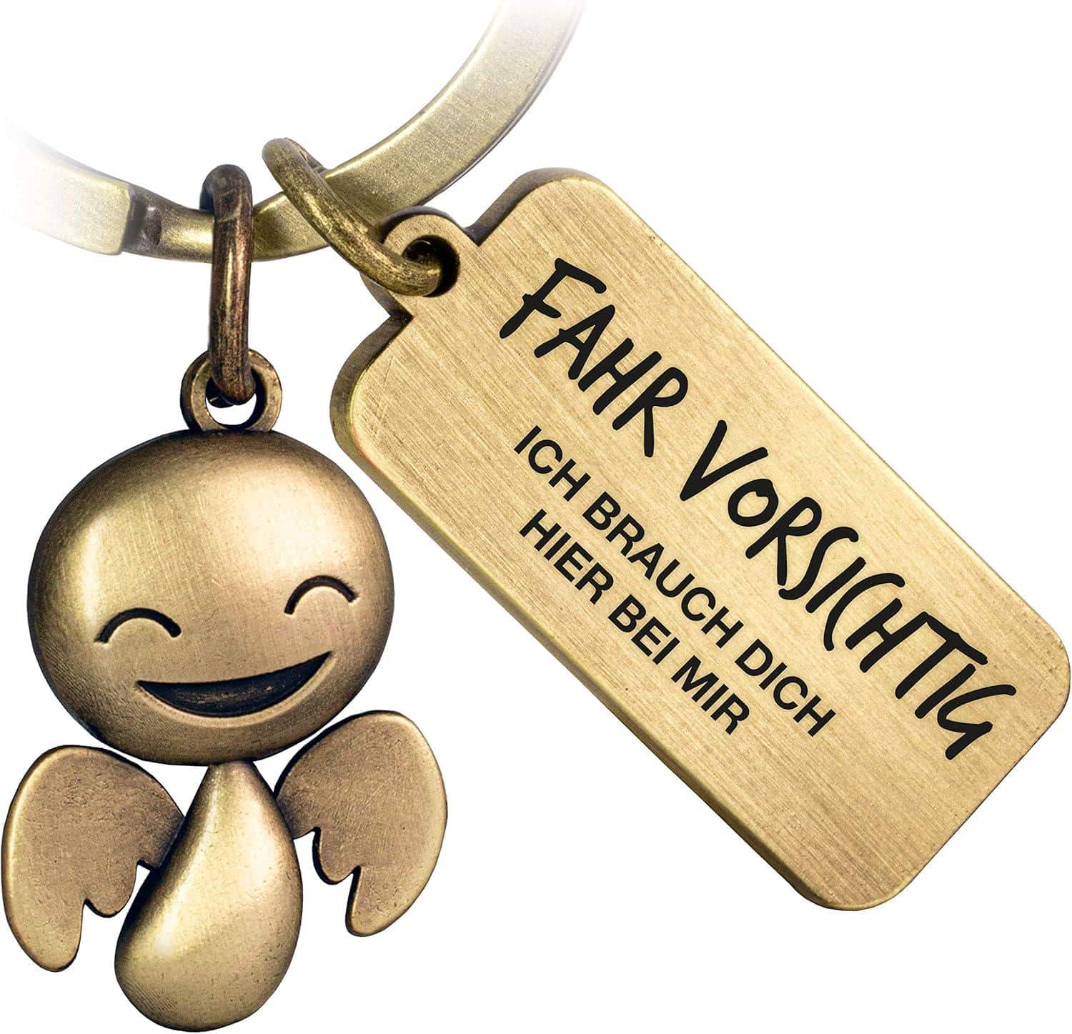 Schutz am Schlüssel: Wikinger, Engel & Herz