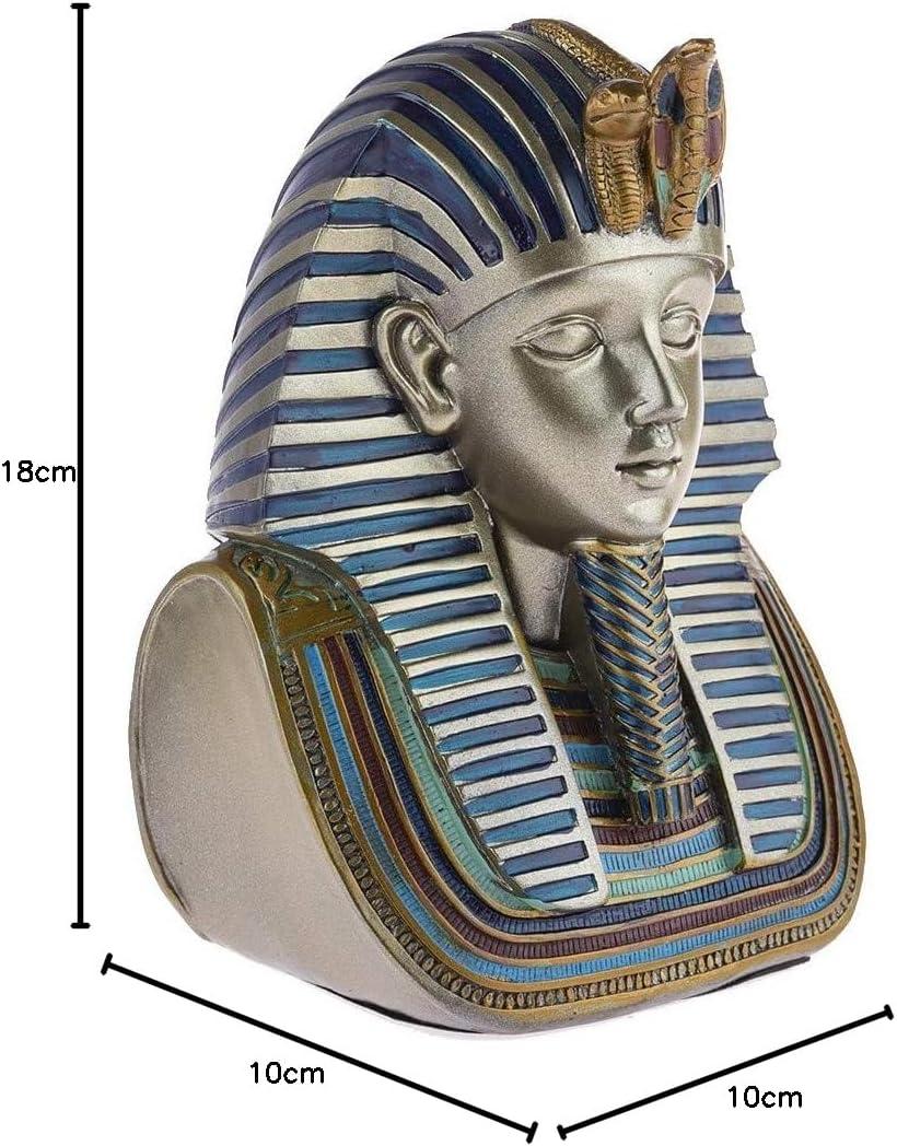 Goldene Pharaonen-Büsten: Tut & Ramses als Deko