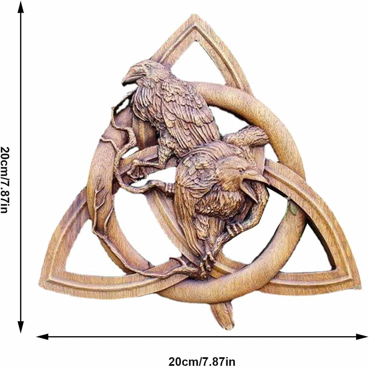 Runen & Raben: Nordische Wandfiguren für Haus & Garten