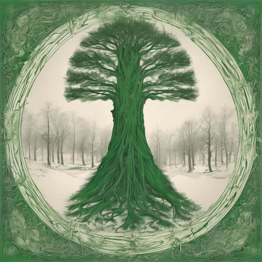 Die geheimnisvolle Julbaum und Tannengrün Symbolik der Mythen