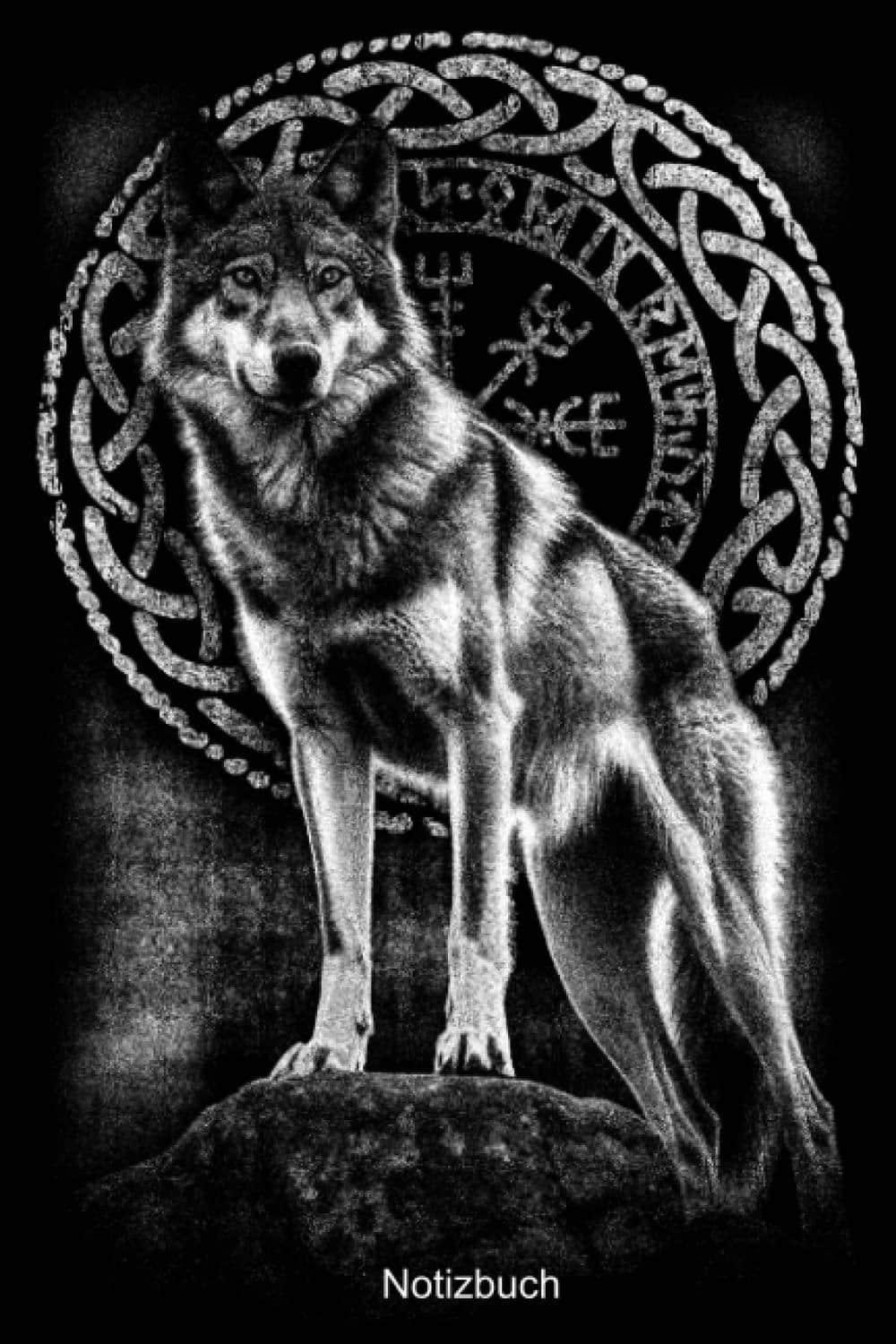 Wikinger- & Keltische Notizbücher: Raben, Wölfe, Runen