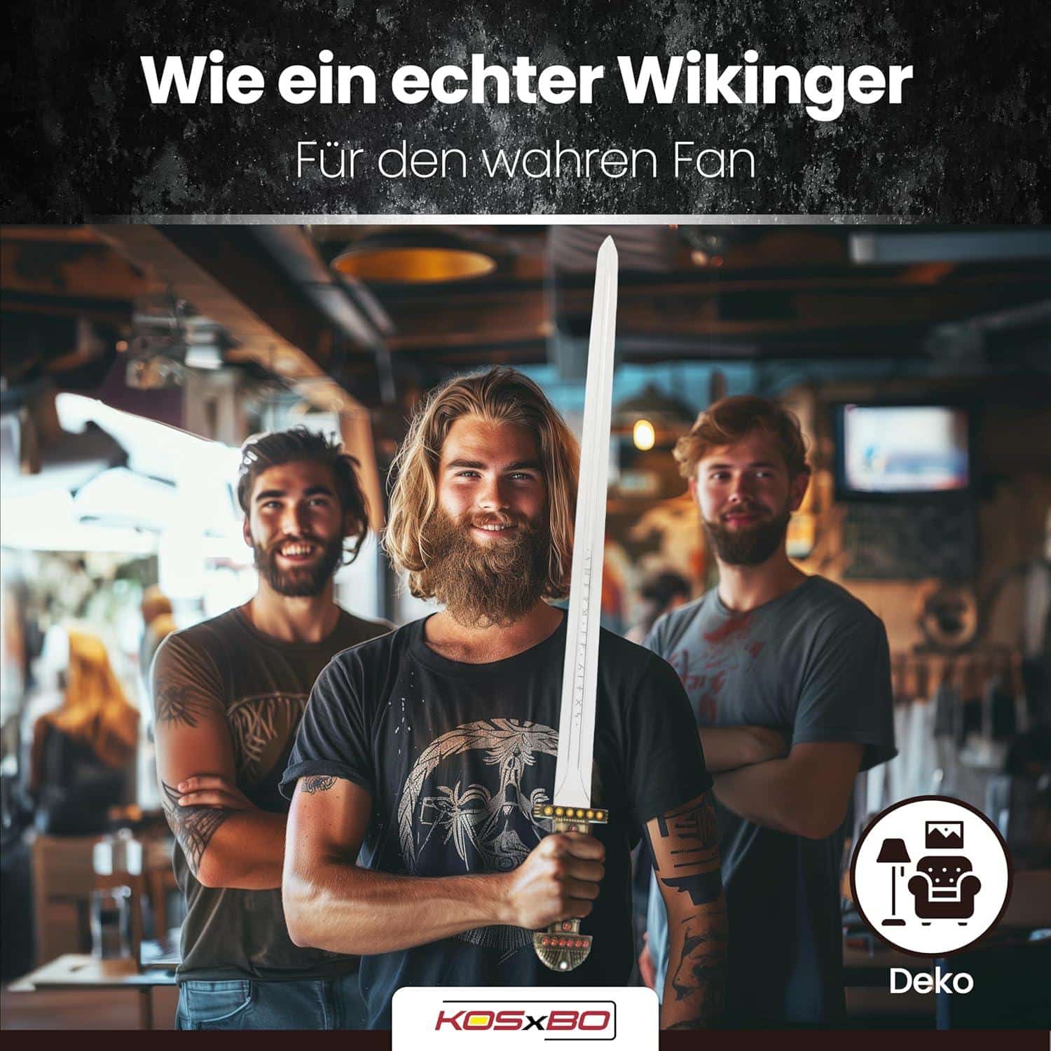 Wikinger-Schwerter im Vergleich: Deko, Echt & Schaum