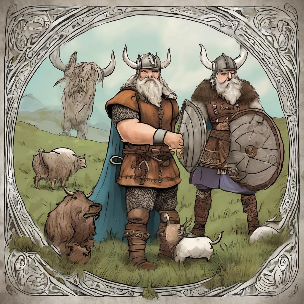 Wikingerzauber: Ein Kinderbuch über Wikinger und ihre Legenden