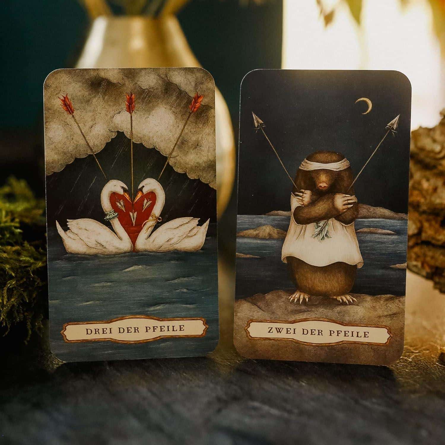 Top Tarot-Decks: Jugendstil, Bernsteinmond & Woodland