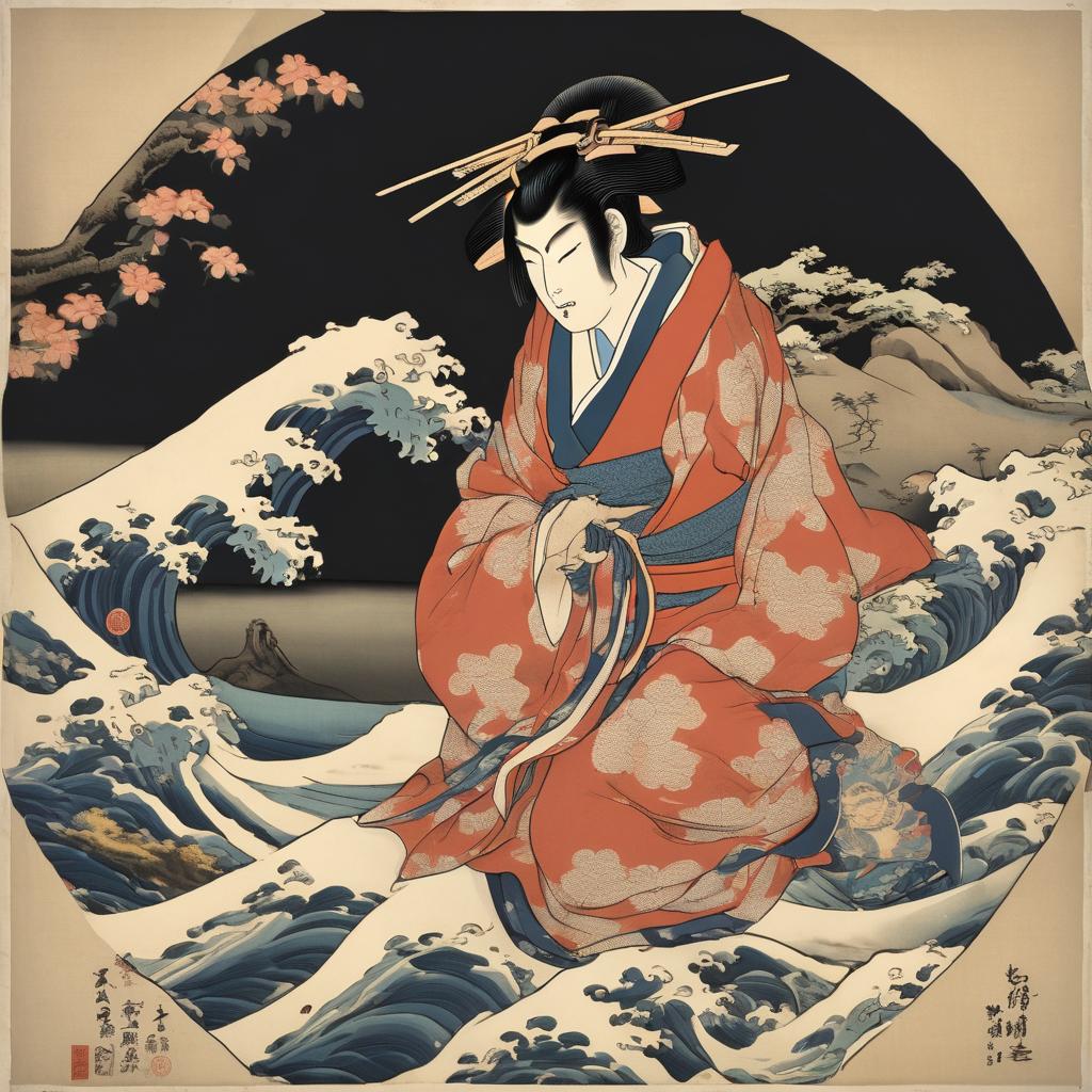 Die zeitlosen Geschichten der Ukiyo-e Götterdarstellungen