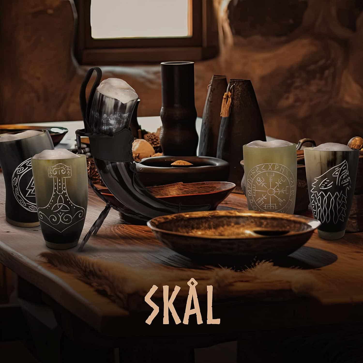 VIKING CRAFT Trinkhörner: Krüge & Becher im Vergleich