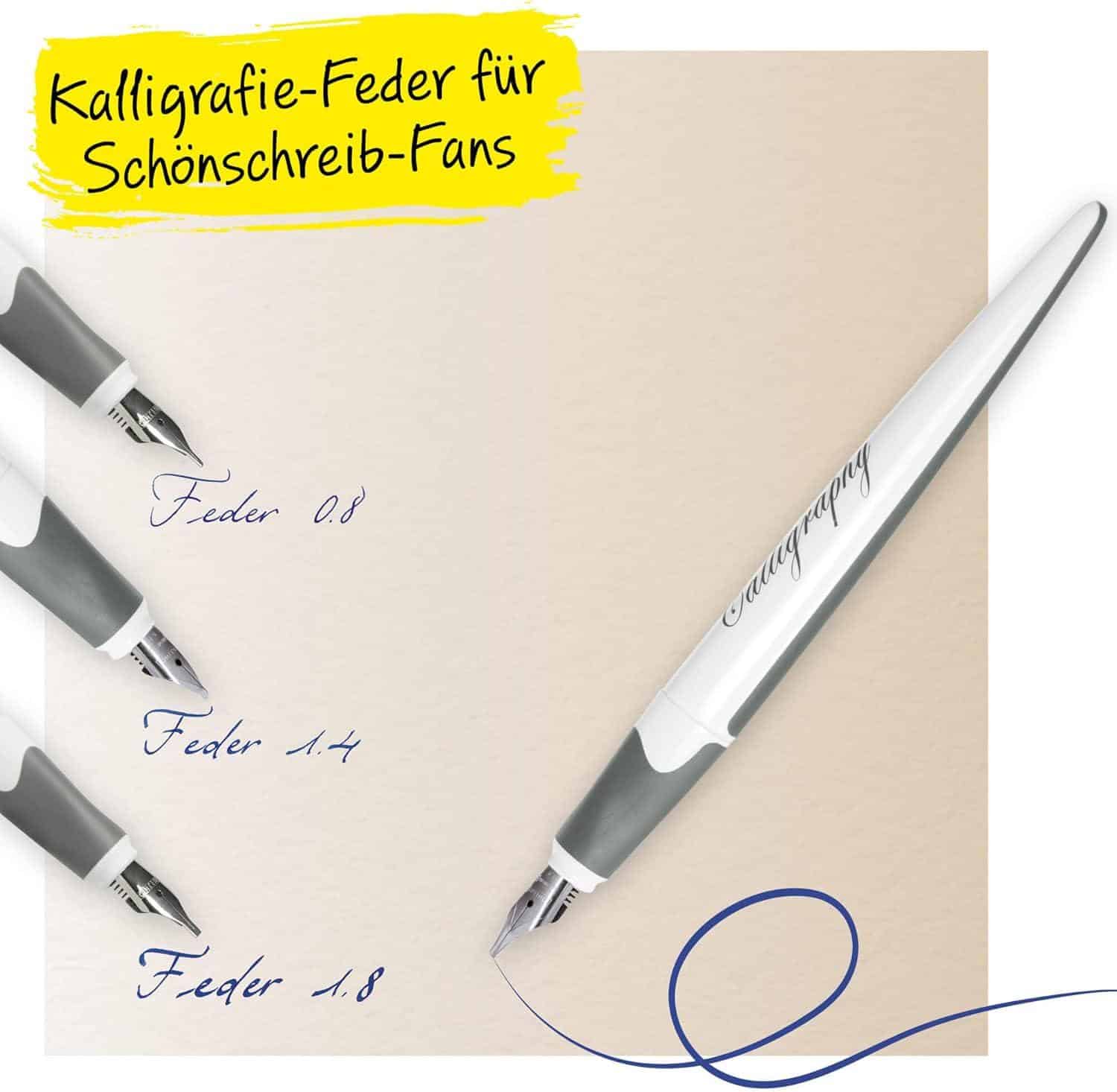Online Kalligrafie‑Sets im Vergleich: Stifte & Patronen
