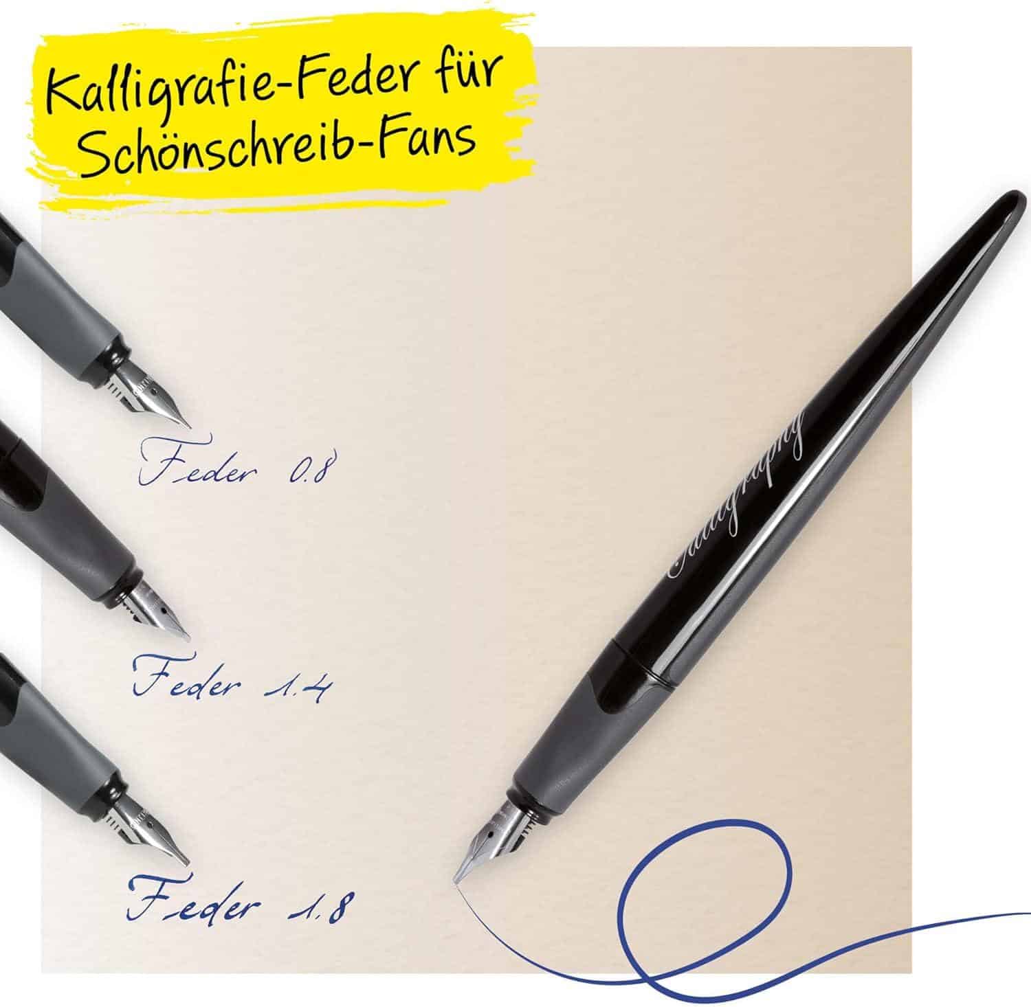 Online Kalligrafie‑Sets im Vergleich: Stifte & Patronen